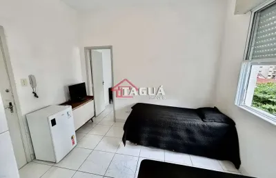Apartamento com 1 quarto, embaré, santos - r$ 270 mil, cod: 602