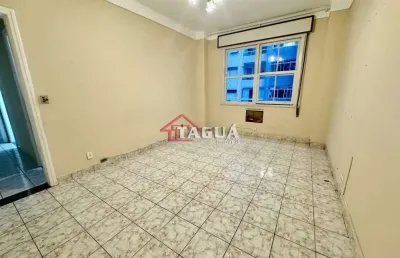 Apartamento com 1 quarto, gonzaga, santos - r$ 410 mil, cod: 622