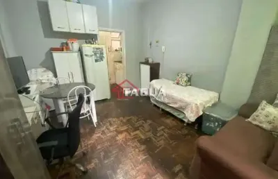 Kitnet com 1 quarto, pompéia, santos - r$ 249 mil, cod: 631