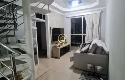Cobertura com 2 quartos à venda na rua professor nobil marcacini, 200, jaraguá, são paulo por r$ 499.990