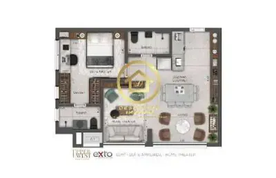 Apartamento com 2 quartos à venda na rua minerva, 268, perdizes, são paulo por r$ 992.000