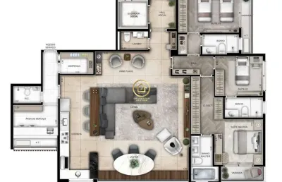 Apartamento com 2 quartos à venda na rua campevas, 238, perdizes, são paulo por r$ 1.698.804