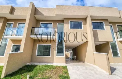 Sobrado em condominio para venda em sao jose dos pinhais / pr no bairro costeira