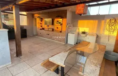 Cobertura com 2 quartos à venda no jardim leblon, belo horizonte  por r$ 350.000