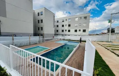 Apartamento com 2 quartos para alugar no bom jesus, contagem  por r$ 1.300