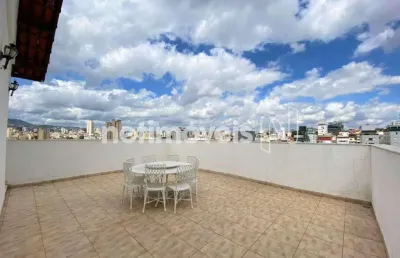 Cobertura com 5 quartos à venda na Rua Alabastro, Sagrada Família, Belo Horizonte