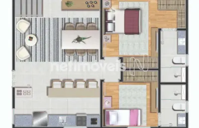Apartamento com 2 quartos à venda na Rua Cura D'Ars, Prado, Belo Horizonte