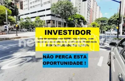 Ponto comercial à venda na Rua dos Guajajaras, Barro Preto, Belo Horizonte