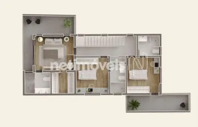 Terreno comercial à venda na Rua Jonas Vanucci Lins, Paquetá, Belo Horizonte