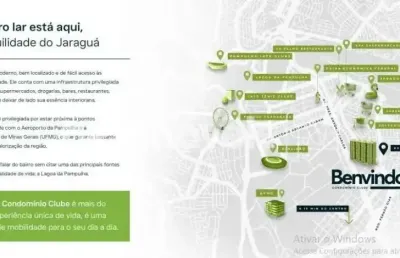 Apartamento com 3 quartos à venda na Rua Boaventura, Indaiá, Belo Horizonte