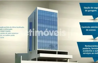 Sala comercial à venda na Rua Câncer, Santa Lúcia, Belo Horizonte