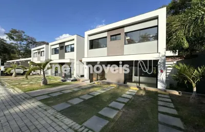 Casa em condomínio fechado com 4 quartos à venda na Rua Jair Ferreira de Sá, Garças, Belo Horizonte