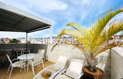 Cobertura com 2 quartos à venda na Rua Paissandu, Sagrada Família, Belo Horizonte