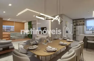 Apartamento com 4 quartos à venda na Rua Castelo de Arraiolos, Castelo, Belo Horizonte