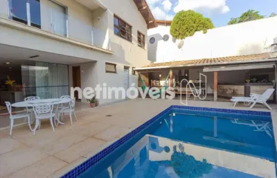 Casa com 4 quartos para alugar na Rua Professor Sílvio Barbosa, Belvedere, Belo Horizonte