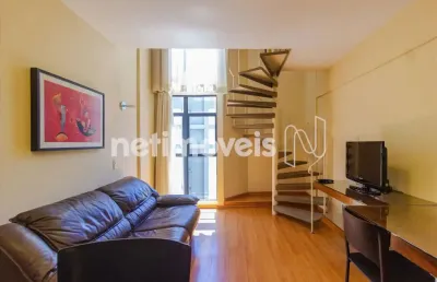 Flat com 1 quarto para alugar na Rua Professor Moraes, Savassi, Belo Horizonte