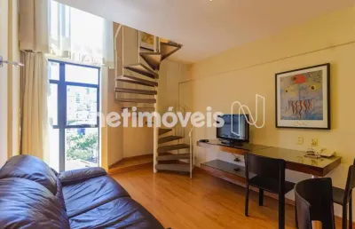 Flat com 1 quarto para alugar na Rua Professor Moraes, Savassi, Belo Horizonte