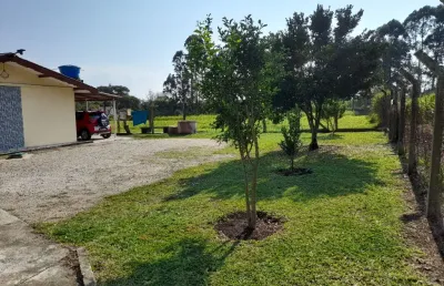 Chacara 6.500m² com 3 casas de 3 dormitorios em piraquara