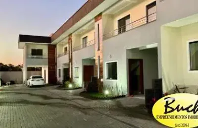 Casa geminado bom retiro joinville shopping garden univille santos dumont buch imóveis vende