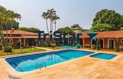 Ch0034 - ótima oportunidade de venda e locação de chácara em condominio fechado - at. 6.000m² - ac. 800m² - vale das laranjeiras sp