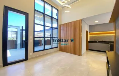 Ca0003 - casa com acabamento unico e de alto padrao em bairro novo - at. 150m² - ac. 115m² - jardim parque barnabé smart city indaiatuba sp