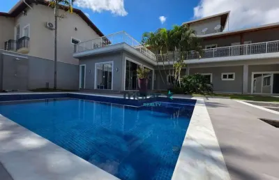 Ca0510 - casa com 05 suites e piscina em bairro tradicional e com localizaçao unica - at. 550m² - ac. 430m² - jardim vila suiça indaiatuba sp