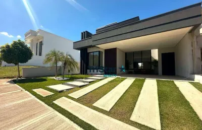 Tristar realty - ca0539 - casa térrea com 3 suítes em condominio alto padrão - at. 360m² - ac. 207m² - villa sapezal - indaiatuba - sp