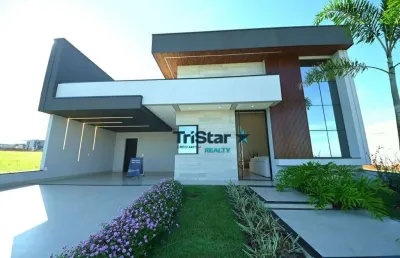 Ca0540 - lindissima casa  terrea à venda em condomínio fechado - at. 300m² - ac. 200m² - residencial dona maria candida indaiatuba sp -