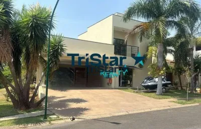 Tristar realty - ca0369 - sobrado em condominio alto padrão com 04 suítes - at 506m² ac 496m² -  jd. amstalden - indaiatuba - sp