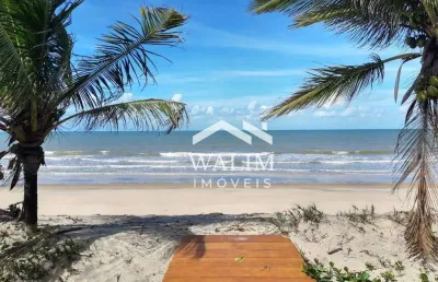 ?? casa pé na areia em alcobaça, sul da bahia – viva ou invista no paraíso!