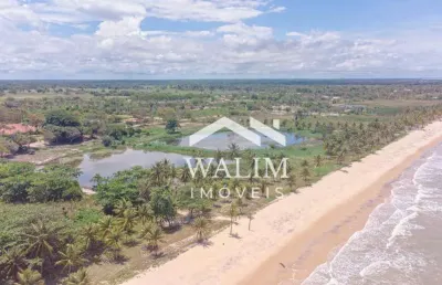 Terreno à venda, 600 m² por r$ 90.000,00 - praia da barra - alcobaça/ba