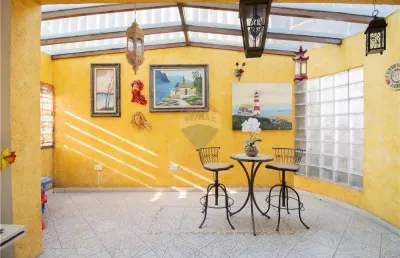Aluga-se casa alto padrão no jardim maia: 450m², 3 suítes, piscina, sótão, espaço gourmet, 5 vagas