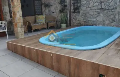 Casa com 4 quartos à venda no jardim icaraíba, peruíbe  por r$ 650.000