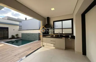 Casa em condomínio fechado com 3 quartos à venda no jardim piemonte, indaiatuba  por r$ 1.850.000