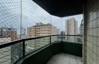 Apartamento com 2 dormitórios à venda, 100 m² por r$ 380.000,00 - tupi - praia grande/sp