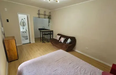 Kitnet com 1 dormitório à venda, 23 m² por r$ 182.000,00 - canto do forte - praia grande/sp