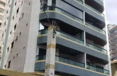 Apartamento com 2 dormitórios para alugar, 72 m² por r$ 2.590,00/mês - aviação - praia grande/sp
