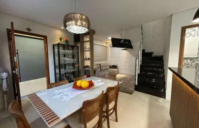 Casa com 3 dormitórios à venda, 101 m² por r$ 905.000 - vila guilhermina - praia grande/sp