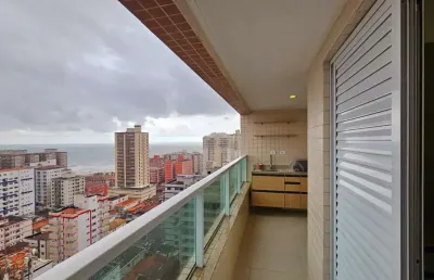 Apartamento com 2 dormitórios para alugar, 80 m² por r$ 4.350,00/mês - tupi - praia grande/sp