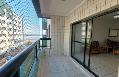 Apartamento com 3 dormitórios para alugar, 114 m² por r$ 4.781,00/mês - vila guilhermina - praia grande/sp