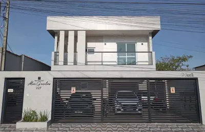 Sobrado à venda, 50 m² por r$ 320.000,00 - vila antártica - praia grande/sp