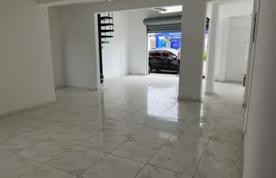 Loja para alugar, 135 m² por r$ 7.000,00/mês - boqueirão - praia grande/sp