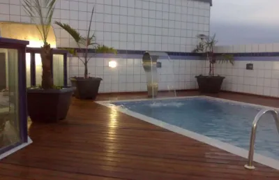 Cobertura com 3 dormitórios à venda, 216 m² por r$ 1.220.000,00 - vila assunção - praia grande/sp