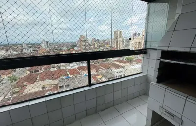 Apartamento com 2 dormitórios à venda, 80 m² por r$ 395.000,00 - vila assunção - praia grande/sp