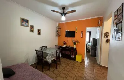 Apartamento com 1 dormitório à venda, 62 m² por r$ 212.000,00 - vilamar - praia grande/sp