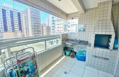 Apartamento com 1 dormitório à venda, 65 m² por r$ 350.000,00 - aviação - praia grande/sp