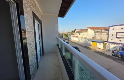Casa com 2 dormitórios à venda, 57 m² por r$ 320.000 - jardim alice - praia grande/sp