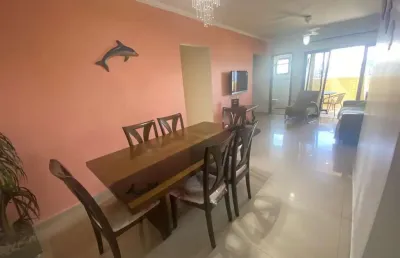 Apartamento com 3 dormitórios para alugar, 87 m² por r$ 4.000/mês - vila guilhermina - praia grande/sp