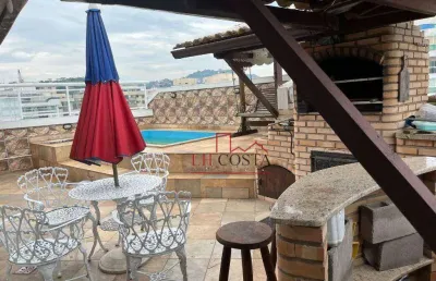 Cobertura à venda, 206 m² por r$ 1.300.000,00 - icaraí - niterói/rj