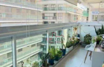 Apartamento composto por varanda gourmet,  3 dormitórios sendo 1 suíte. 1 vaga à venda, 90 m² por r$ 780.000 - santa rosa - niterói/rj
